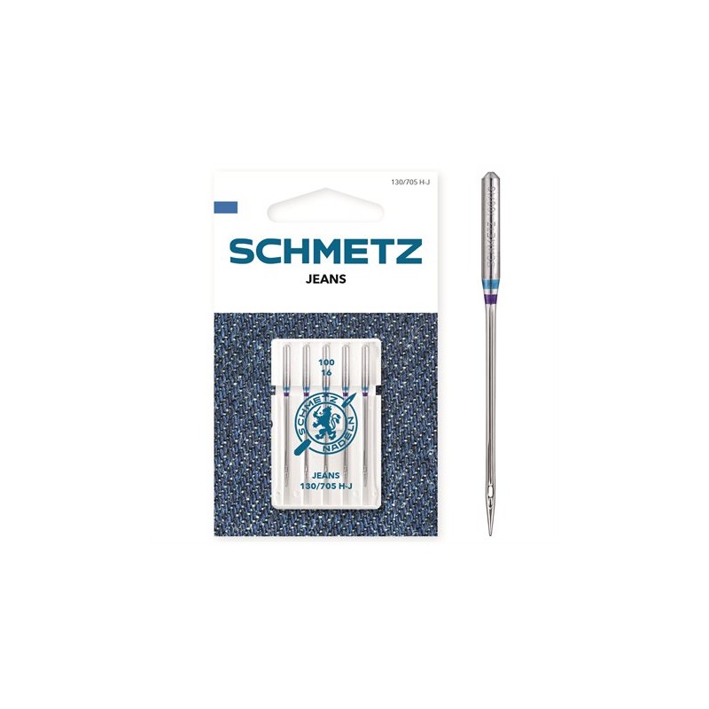 schmetz - symaskinenåle - jeans 5 x 100