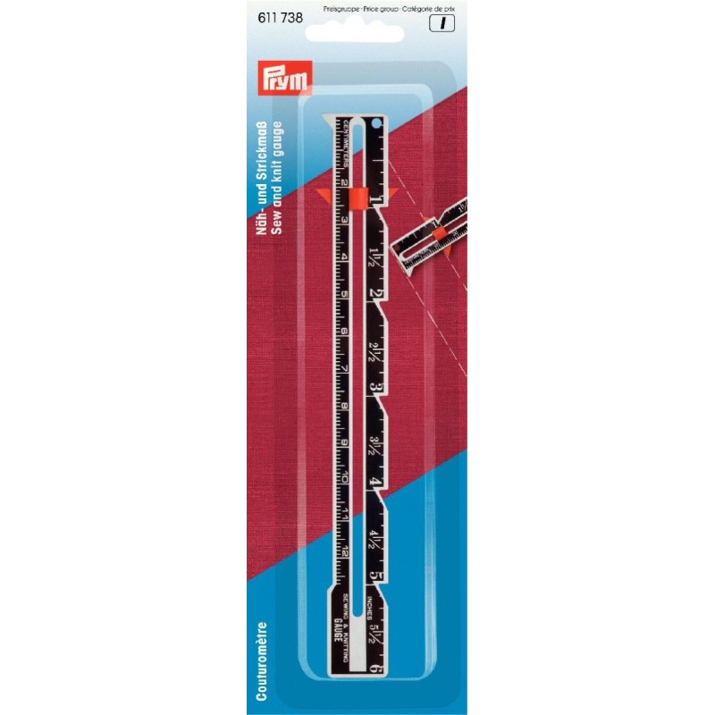 611 738 sy og strik måler - prym