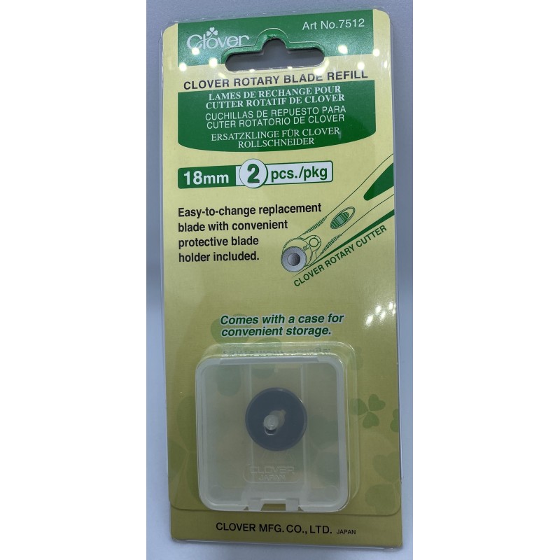 clover - knive til rulleskærer 18 mm
