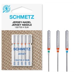 schmetz - symaskinenåle - 5 stk jersey mix